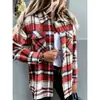 Itens Mais Vendidos da Estação Wish: Jaquetas de Xadrez de Manga Longa para Outono e Inverno, Jaquetas Camisa
