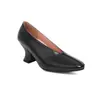 Zapatos de Bruja de Primavera y Otoño Punta Cuadrada Boca en V Tacones Altos Zapatos Individuales de Boca Profunda para Mujer Zapatos para Mujer Versátiles JGB2021N0007006