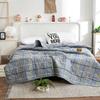 Edredón de verano fresco, edredón de regalo para dormitorio, edredón de verano fresco con relieve ultrasónico, edredón lavable individual y doble con aire acondicionado