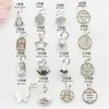 Colgante pequeño de plata gruesa galvanizada que retiene el color, espaciador de pulsera para bricolaje, cadena de clavícula, colgante, accesorios de pulsera, fabricantes de materiales al por mayor