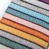 Fábrica en stock lino de corteza imitación algodón lino tela para sofá al por mayor tela para funda de cojín tela de lino tela decorativa para almohada