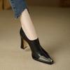 Sapatos de Salto Único Absolutamente Deslumbrantes e Confortáveis para Mulheres, Novo Modelo 2026, Bico Fino Metálico, Salto Alto Plataforma Elegante, Estilo Britânico