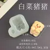Urso, Coelho, Panda em Formato de Série Animada - Molde de Silicone Squishy para Bolinho de Arroz, Chocolate, Resina, Gesso - Decoração