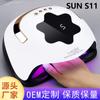 Lámpara de Uñas Suns11 Resistente a Caídas de ABS 268W Máquina de Uñas Luz Dual UV LED Lámpara de Curado Máquina de Fototerapia Venta Caliente Transfronteriza