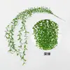Colgante de pared de vid de dragón de río artificial al por mayor, sauce, decoración de pared exterior, manualidades de decoración del hogar hechas a mano