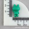Rana Oso Pikachu accesorios para el cabello para niños DIY banda de cuero anillo para el cabello DIY pegamento de crema funda para teléfono accesorios de resina