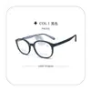 Versión Coreana Transfronteriza 6001 Marcos de Gafas Artísticos Retro para Niños Plástico Ultra Ligero Acero Plástico Estilo de Alta Inteligencia Marcos para Gafas de Prescripción Venta al por Mayor
