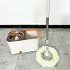 Venta Directa de Fábrica Cubo para Mopa con Mopa Giratoria, Limpieza sin Contacto con las Manos, Herramienta de Limpieza para el Hogar, Limpieza en un Solo Paso, Herramienta de Doble Uso Seco y Húmedo para Personas Perezosas