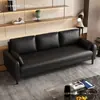 Sofá de oficina moderno y sencillo para sala de recepción de negocios, área de reuniones, sofá de lujo para apartamentos pequeños y propiedades de alquiler