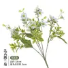 Ramo de Crisantemos Estilo Francés, Flores Artificiales para Decoración del Hogar, Arreglo de Escena, Flores Falsas, Más Vendido Transfronterizo