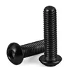 Tornillos de Cabeza Redonda de Acero al Carbono Negro con Hexágono Interior de Grado 10.9 M3/M4/M5-M12