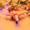 Caja color Pohe metal avión A380 modelo simulación aerolínea acústico-óptico juguetes para niños adornos de colección transfronterizo