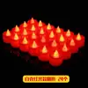 Lámparas Electrónicas Rojas al por Mayor para el Año Nuevo, Ofrendas para el Año Nuevo, Lámparas para Tumbas, Velas del Festival de los Faroles, Lámparas de Buda