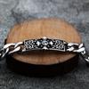 Pulsera de Acero de Titanio Vikingo Escandinavo de Nuevo Producto Transfronterizo Elegante Cadena Nk Pulsera Dominante para Hombre Joyería de Acero Inoxidable
