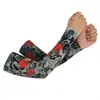 Mangas de Tatuaje Protectoras del Sol Transfronterizas para Hombres, Mangas de Hielo Deportivas con Protección UV para Ciclismo al Aire Libre en Verano, Mangas de Brazo Falsas de Tatuaje para Mujeres