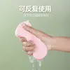 La esponja de baño tipo escama de pez es una herramienta mágica para frotar la suciedad y bañarse, adecuada para bebés y niños, no daña la piel y proporciona una experiencia de baño sin dolor para los bebés.