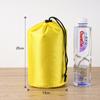 Bolsa de embalagem de tecido Oxford diamante poliéster com cordão bolso retrátil bolsa de acabamento para armazenamento de roupas atacado