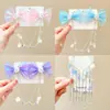 Colar com Presilha de Cabelo Infantil, Acessórios de Cabelo Frozen para Meninas, Joia de Corrente para Testa de Menininha, Adorno de Cabeça da Princesa Elsa, Acessórios de Cabelo