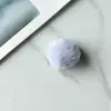 Bolas de Pelo de Coelho Rex Sintético 3cm4cm Feitas à Mão DIY Bola de Pelúcia Joia Chaveiro Pingente de Bolsa Acessórios para Roupas Sapatos e Chapéus