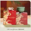 Taza Maestro de Celadón de Longquan, Taza de Té Kung Fu, Taza de Degustación Personal, Taza de Degustación Cerámica con Patrón de Nubes, Taza Individual, Taza para Beber Té, Cuenco de Té