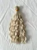 Peluca de Muñeca de Algodón 25cm Cabello Ondulado de Seda Suave con Degradado de Onda de Agua para Muñecas Bjd