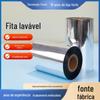 Fita de carbono lavada à base de resina de fábrica é adequada para zebra TSC e outros consumíveis de impressora de transferência térmica fita de carbono 35mm300m