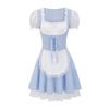 Disfraz de Camarera Oktoberfest S-XXL Cos Disfraz de Camarera Atuendo de Camarera Juego de Rol Uniforme Sexy Vestido de Lencería Sexy