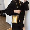 Bolso Pequeño Láser de Moda para Mujer 2024 Nuevo Simple Casual Bolso para Teléfono Móvil Estilo Coreano Estilo Occidental Hombro Cruzado Bolso Casual