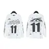 Sudadera con Estampado Retro Street Rock de Moda Hellstar de Manga Larga para Hombre y Mujer Corte Holgado