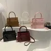 Patrón de Piedra en Relieve Moda Vintage 2026 Gran Capacidad Nuevo Color Sólido Casual Texturizado Bolso Cruzado de Hombro para Mujer