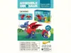 Desmontagem e Montagem de Ovos de Dinossauro Brinquedos DIY Educacionais para Crianças Ovos Divertidos de Montagem Gashapon Barraca de Feira Noturna Brinquedos Barraca de Atacado