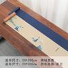 Alfombrilla de Té Impermeable Espléndida de Fábrica Bandera de Mesa Accesorios para Juego de Té Bambú Ceremonia del Té Juego de Tres Piezas Zen Chino Absorbente Paño de Té