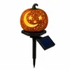 Nuevo producto transfronterizo: Linterna solar de calabaza de Halloween de Amazon, accesorios y adornos decorativos transfronterizos de calabaza, nuevo producto para fiesta