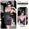 Lencería Sexy Original Buwuyizheng, Vestido Camisón Sexy de Malla Brillante, Encaje de Deseo Puro Atrevida Ropa de Noche Sexy para Mujer