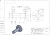 Montaje de Brida Articulada Flotante Tipo Brida Redonda Eje con Ranura para Anillo de Retención Pasador Voladizo 45# Núcleo de Eje WHE01