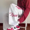 Pantalones de pierna ancha holgados versátiles de moda Harajuku para otoño para hombres y adolescentes, pantalones a rayas de moda estilo Hong Kong ins