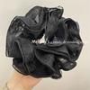 Lazo para el cabello de diseño francés de alta gama con borde de encaje y doble cuerda para el cabello, anillo de intestino grueso súper hada, banda elástica, cuerda para el cabello de cola de caballo