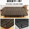 Cama Flotante Minimalista Moderna Doble de Hierro de 1.8m para Dormitorio Principal del Hogar, Engrosada y Reforzada, Sin Cabecero, Marco de Cama Tatami