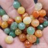 Xinjiang Hotan Rota da Seda Dourada Jade Contas Soltas Aventurina Jadeíta Xisto Jade Contas Facetadas Acessórios para Joias Contas Artesanais