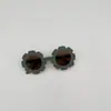 Gafas de Sol de Flor de Celebridad de Internet Gafas de Sol Estilo Occidental para Niños Gafas de Estilo Cóncavo de Personalidad para Bebé Sombrilla de Sol para Viajes Gafas de Moda