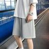 Pantalones cortos retro de estilo americano para hombre, holgados, de verano, de talla grande, de cinco puntos, de marca de moda para adolescentes, pantalones casuales de baloncesto