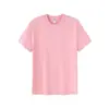 Camisetas de Algodón Puro Personalizadas con Impresión de Logo, Uniformes de Trabajo Cuello Redondo, Camisas Publicitarias Culturales Bordadas, Manga Corta DIY al por Mayor