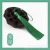 10cm borla de cuerda cerrada borla poliéster hilo fino material suave resistente a las arrugas marcapáginas abanico Correa corta venta al por mayor