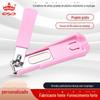 Processamento e Personalização de Cortadores de Unha com Carcaça de Plástico, Ferramentas de Manicure Grandes Personalizáveis, Tesouras de Unha, Cortadores de Unha Domésticos