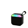 Caixa de som Bluetooth, compacta e portátil, com efeitos de iluminação RGB, presente internacional, som de alta qualidade, mini caixa de som Bluetooth para desktop doméstico atacado