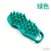 Venda Direta do Fabricante da Fonte: Escova de Banho de Silicone, Escova de Silicone para Limpeza do Couro Cabeludo de Grau Alimentício, Escova de Shampoo para Massagem na Cabeça