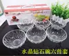 Bol de Cristal Diamante juego de cuatro piezas para ensalada juego de seis piezas para sopa bol de postre 2 piezas regalo de boda al por mayor
