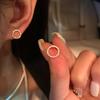 ¡Realmente hermoso! Pendientes pequeños y exquisitos para mujer, diseño de nicho para mujer, pendientes de alta calidad para mujer, nueva moda 2023