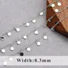 Cadena Simple Joker Estrella Luna Amor Chapada en Oro 18K Cadena Hecha a Mano de Corea Material para DIY