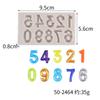 26 Alfabeto Alfabeto Inglês Chocolate Molde de Silicone diy Artesanal Argila Molde de Chocolate Virar Açúcar Decoração